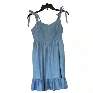 NWT Old Navy Chambray Dress SIZE XS